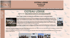 Desktop Screenshot of coteaulodge.com