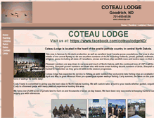 Tablet Screenshot of coteaulodge.com